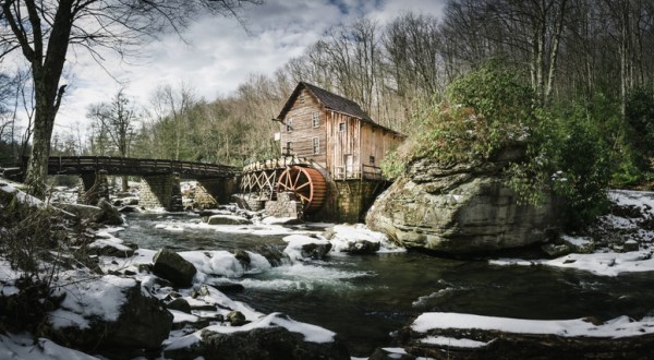The West Virginia State Park Where You Can Hike Across A Swinging Bridge And A Mill Bridge Is A Grand Adventure