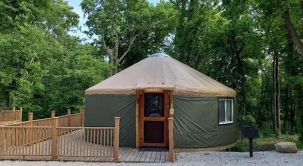 The Kennedy Memorial Park In Iowa Has A Yurt Village That’s Absolutely To Die For