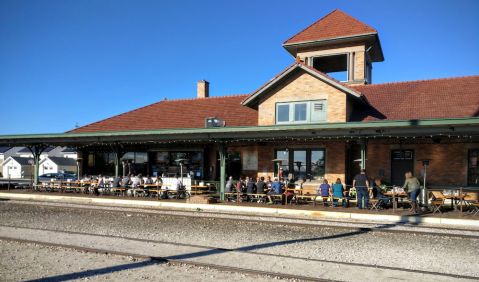 This Train Depot Restaurant In Michigan Offers A Dining Experience Like No Other