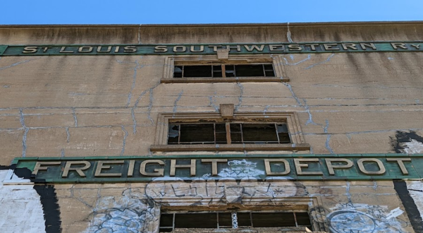 It Doesn’t Get Much Creepier Than This Abandoned Freight Depot Hidden In Missouri