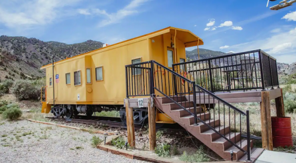 Spend The Night In An Authentic 1970s Railroad Caboose On The Edge Of Utah’s Fishlake National Forest