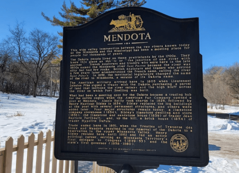 The Small Town Of Mendota, Minnesota Has More Historical Landmarks Than Stoplights