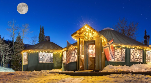 This Ski Resort Yurt In Utah Offers A Dining Experience Like No Other