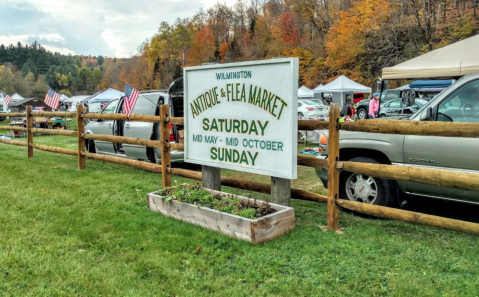 More Than A Flea Market, Wilmington Antique and Flea Market In Vermont Also Has Food And More
