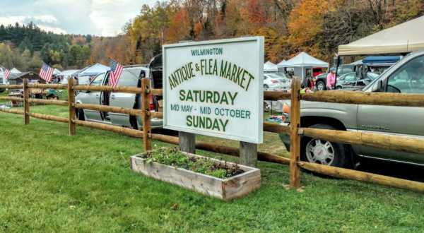 More Than A Flea Market, Wilmington Antique and Flea Market In Vermont Also Has Food And More