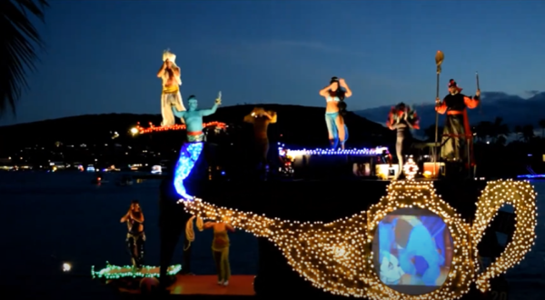 The Festival of Lights Christmas Boat Parade In Hawaii Is Straight Out Of A Hallmark Christmas Movie