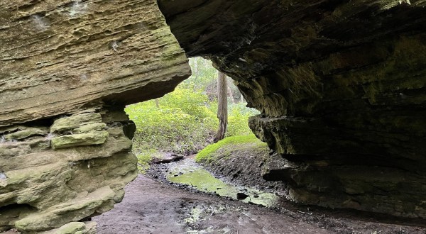 Few People Know This Beautiful Natural Arch In Indiana Even Exists