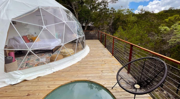 There’s A Dome Airbnb In Texas Where You Can Truly Sleep Beneath The Stars