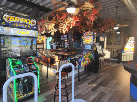 Enjoy Axe Throwing, Arcade Games, And Drinks At This Enchanted Forest Themed Bar In Texas