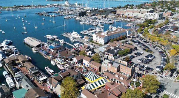 Every Fall, This Coastal City In Rhode Island Holds The Best Fall Seafood Festival In New England