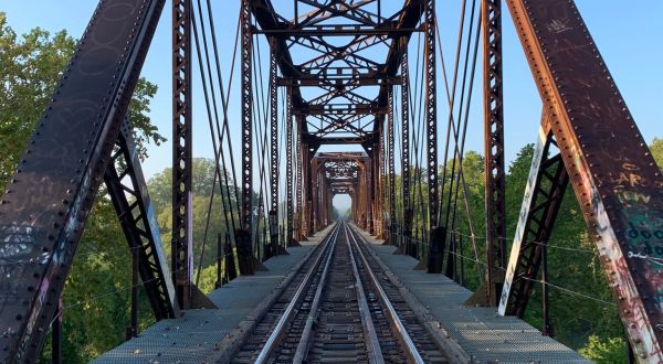 The Texas Park Where You Can Hike Across A Train Bridge And Wooden Bridge Is A Grand Adventure