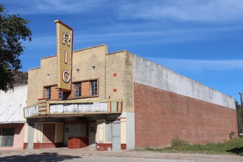 It Doesn't Get Much Creepier Than This Abandoned Theater Hidden in Texas
