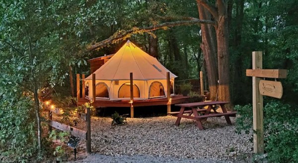 The Southern Belle By Hurricane Creek In South Carolina Lets You Glamp In Style