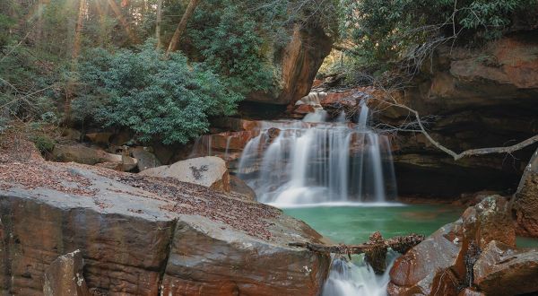 Few People Know This Beautiful Waterfall In West Virginia Even Exists