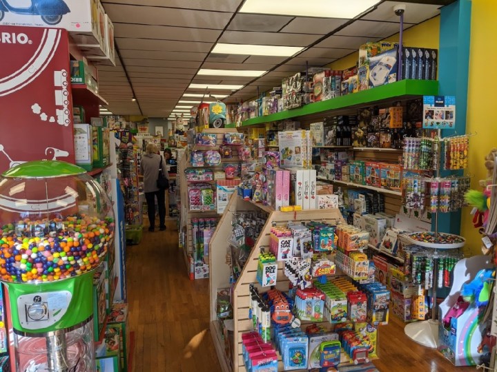 Small Stretch of Shops in Spartanburg, South Carolina