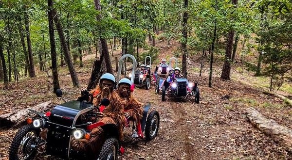 Try A Swincar Tour, Zip Lining, Horse Back Riding, And More All In This One Oklahoma Town