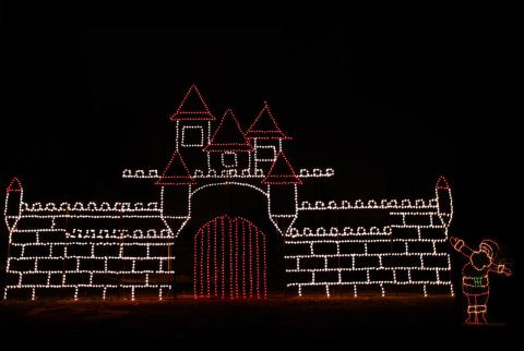 This Mile Long Drive-By Christmas Lights Display In Rhode Island Will Make Your Holiday Season Magical