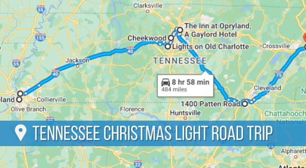 The Christmas Lights Road Trip Through Tennessee That’s Nothing Short Of Magical