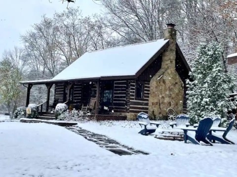 Enjoy Christmas In The Park, Then Stay In A Winter Cabin For A Holly Jolly Indiana Adventure
