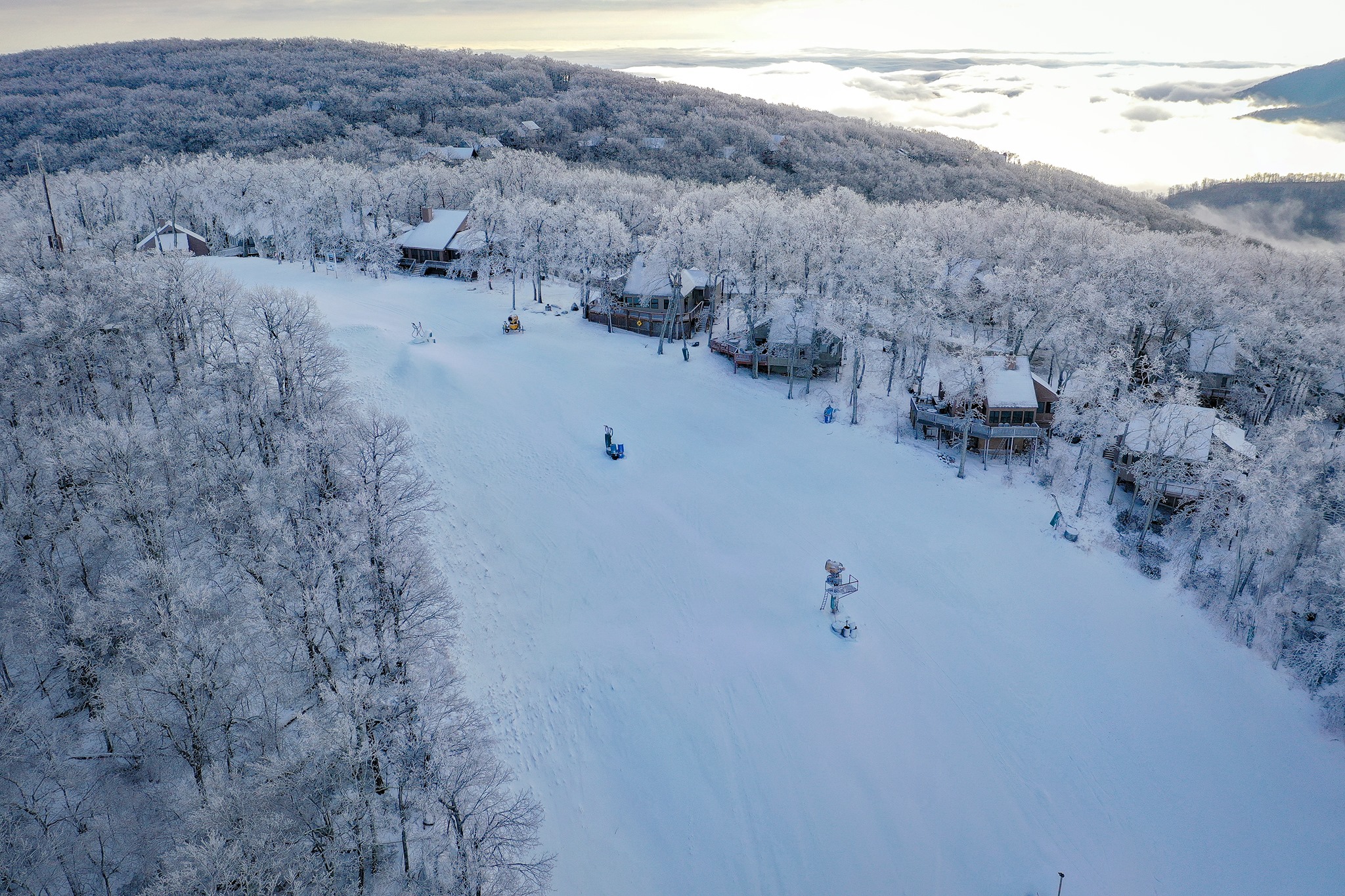 Wintergreen Is Virginia’s Winter Playground, Where You Can Go Snow Tubing, Skiing, And More