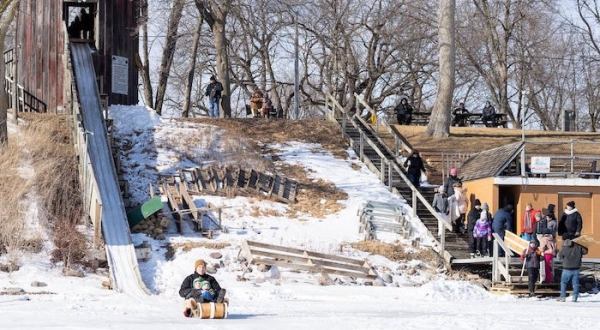 The One Epic Slide In Iowa You Need To Ride This Winter Is Found At Twinterfest