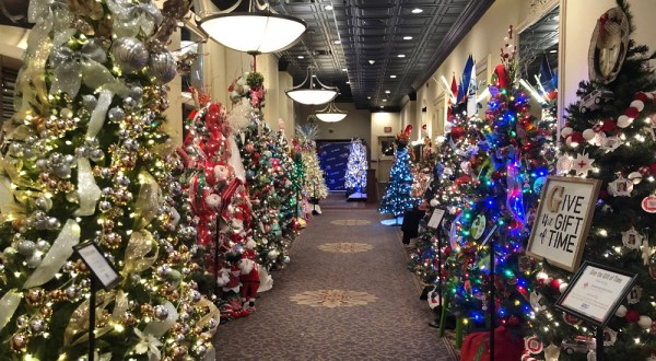 Walk Through A Winter Wonderland Of Greenery This Holiday Season At The Festival Of Trees In West Virginia