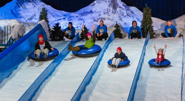 Go Indoor Snow Tubing, Ride Ice Bumper Cars, Then Stay In A Christmas-Themed Hotel For A Holly Jolly Maryland Adventure