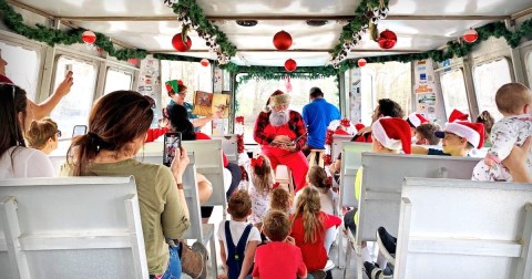 The Louisiana Christmas Celebration Where You Can Share A Swamp Boat With Santa