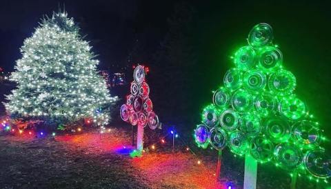 The Indian Acres Tree Farm Christmas Tree Trail In New Jersey Is Like Walking In A Winter Wonderland