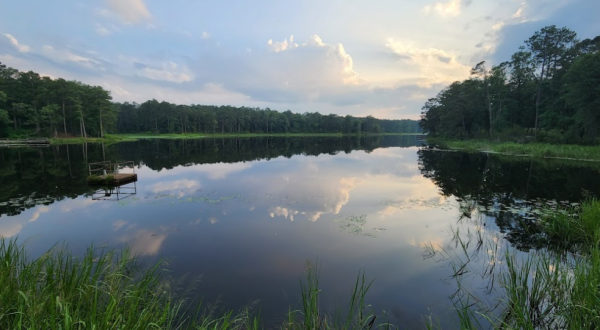 A Peaceful Escape Can Be Found At This Remote Lake In Louisiana