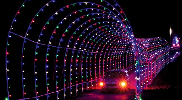 The Magical Christmas Light Displays At Santa Claus Land Of Lights In Indiana Is Pure Holiday Magic