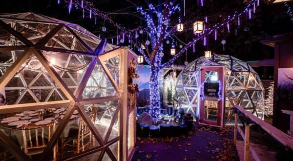 Sip A Hot Drink In A Life-Sized Snow Globe At This Michigan Restaurant This Winter