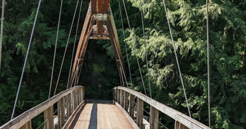The Washington State Trailhead Where You Can Hike Across Wooden Bridges Is A Grand Adventure