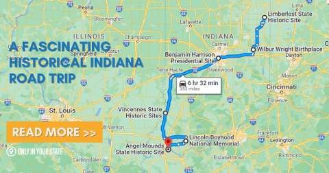 This Road Trip Takes You To The 6 Most Fascinating Historical Sites In All Of Indiana