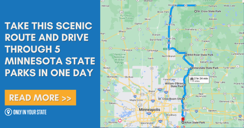 Take This Scenic Route And Drive Through 5 Minnesota State Parks In One Day