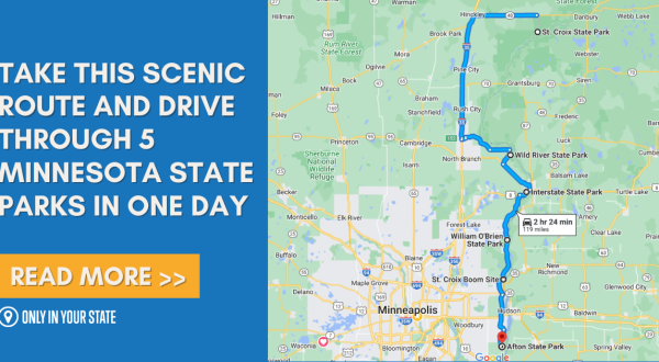 Take This Scenic Route And Drive Through 5 Minnesota State Parks In One Day