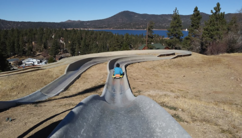 You'll Reach Speeds Of Up To 30 MPH On Southern California's Epic Bobsled Run