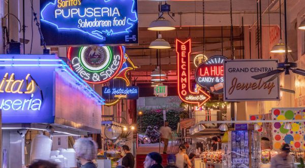 Take A Trip Around The World At This 30,000-Square-Foot Historic Public Market In Southern California