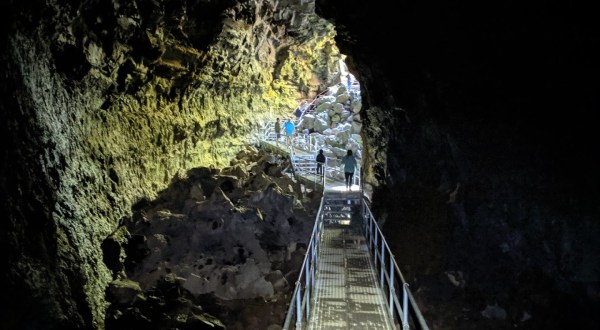 Explore A Lava Tube Cave All At This Underrated Oregon Park