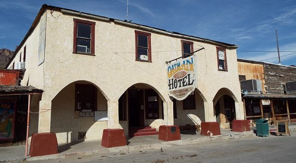 You’ll Love Visiting The Oatman Dollar Bill Bar, An Arizona Restaurant Loaded With Local History