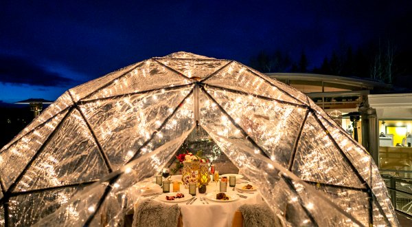 Hang Out In An Igloo At This One-Of-A-Kind Colorado Farm-To-Table Eatery