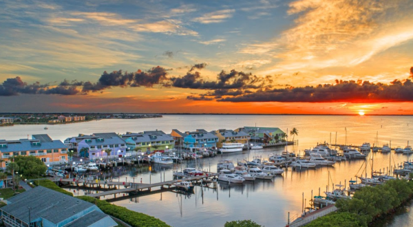 Spanning 30 Shops And 65,000 Square Feet, Fishermen’s Village Is Hiding In This Florida Town