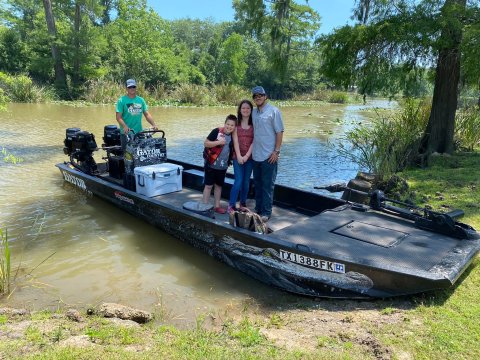 Take An Exciting Boat Ride Through An Alligator-Infested Swamp When You Visit Gator Country In Texas