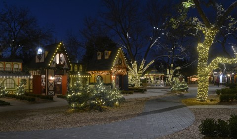 The Garden Christmas Light Display At The Dallas Arboretum In Texas Is Pure Holiday Magic