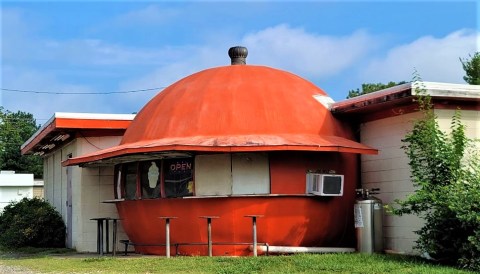 Opened In 1966, The Mammoth Orange Cafe Is A Longtime Icon In Small Town Redfield, Arkansas