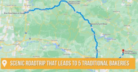 The Scenic Ozarks Country Route That Leads To 5 Old Fashioned Bakeries in Arkansas