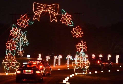 Drive Or Walk Through Millions Of Holiday Lights At Galaxy Of Lights In Alabama