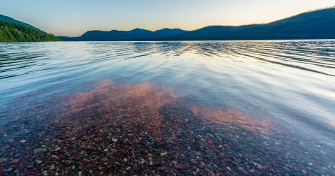 You'll Want To Visit This Lake For The Most Beautiful Colored Pebbles In Montana