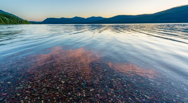You’ll Want To Visit This Lake For The Most Beautiful Colored Pebbles In Montana