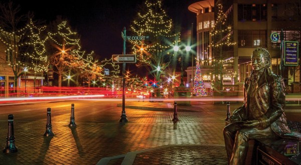 At Christmastime, Greenville, South Carolina Has The Most Enchanting Main Street In The Country